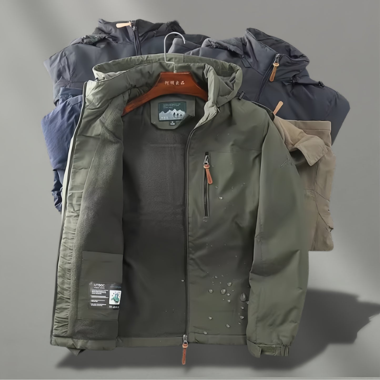 Heren "Polar" fleece winterjas