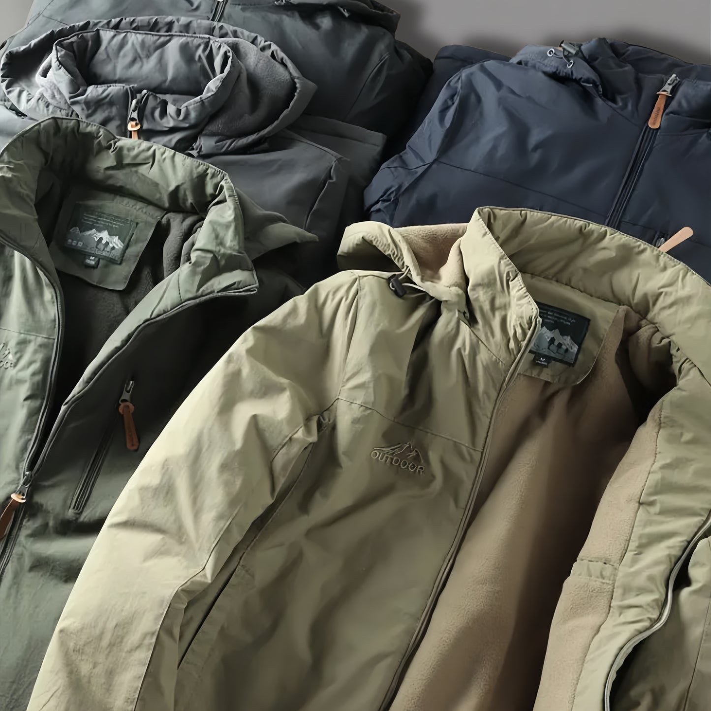 Heren "Polar" fleece winterjas