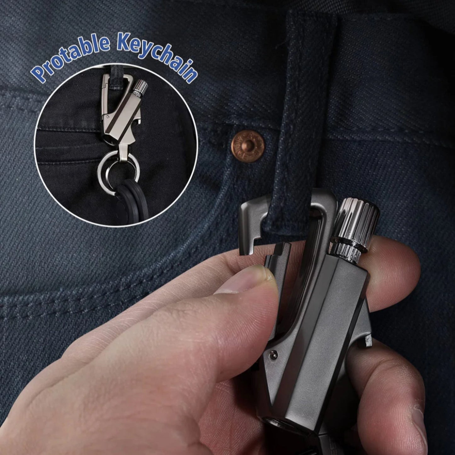 SparkMate | 3 in 1 Permanente lucifer sleutelhanger