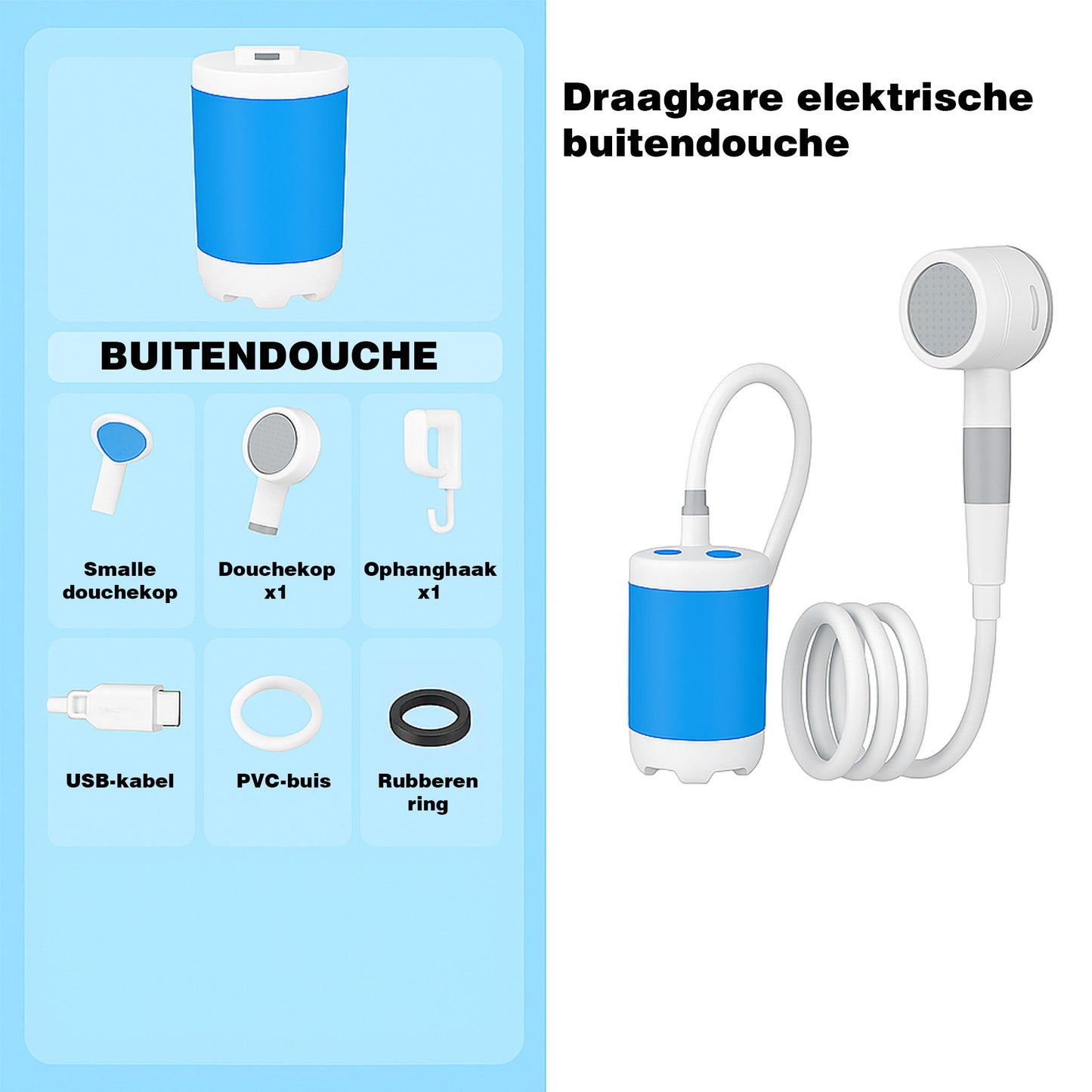 Shower Mate | Jouw douchemaatje voor elk avontuur