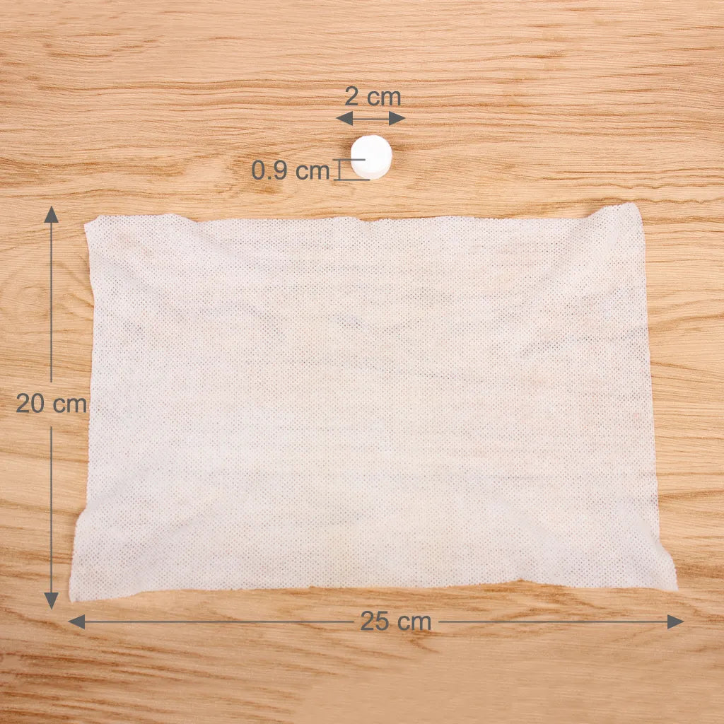 Gecomprimeerde wegwerp handdoekjes | 100 stuks